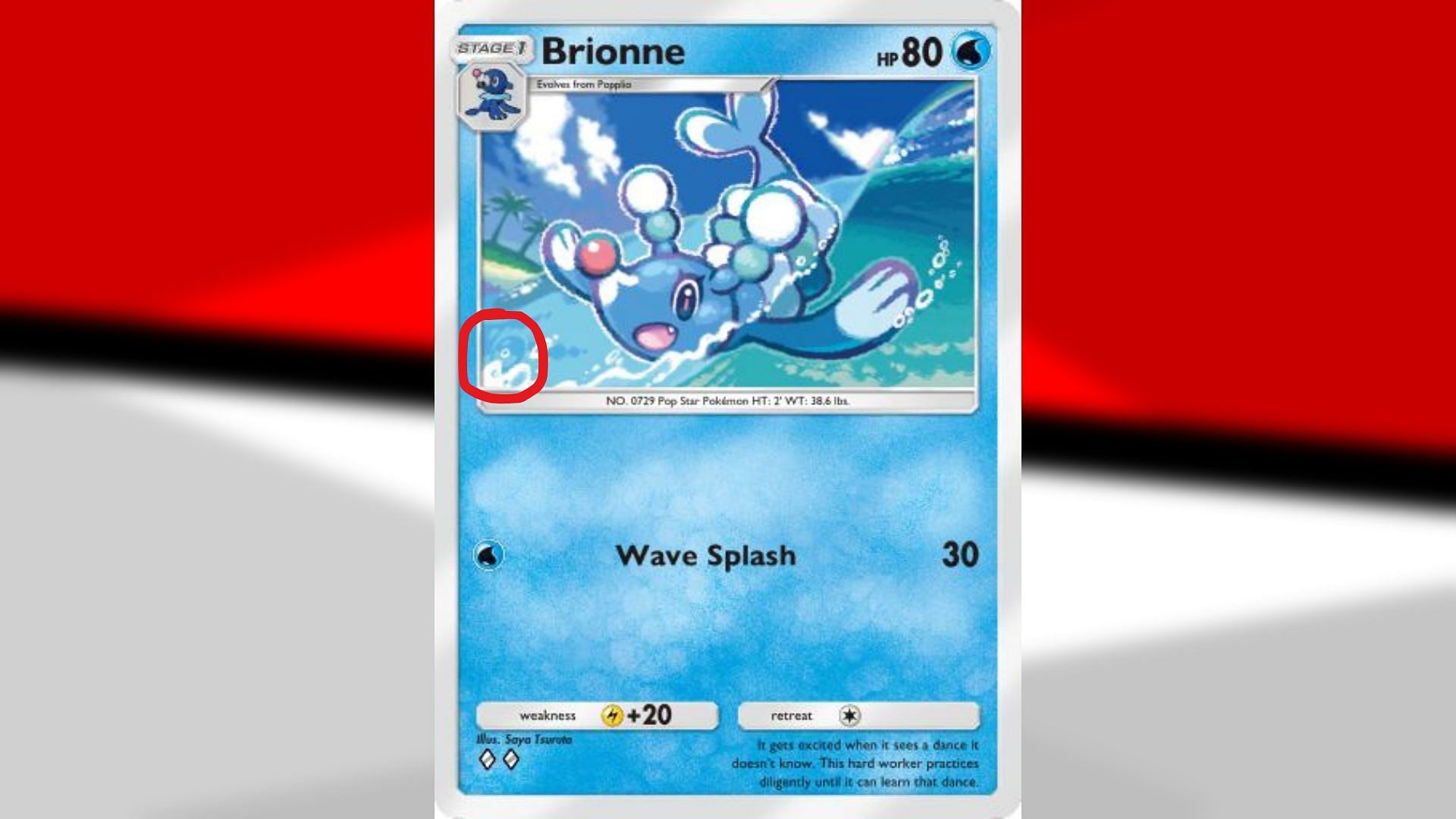 Brionne in PTCGP (Image via TPC)
